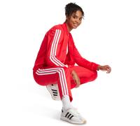 adidas Donna Essentials 3-Stripes Track Suit, pure ruby/white, M