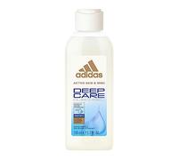 Adidas Deep Care Gel doccia da viaggio, cura con complesso idratante nutriente, 100 ml