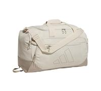 adidas Defender 5.0 - Borsone resistente per sport, palestra e viaggi, Crystal Linen Beige/Trace Khaki/Small 42l, Taglia unica, Piccolo 42 l