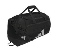 adidas Defender 5.0 Duffel, Durable Travel Gym Sports Bag for Men and Women, Black/Silver Metallic, Medium (59L), Nero/Argento Metallizzato, Medium (59L), Defender 5.0 Borsa da viaggio, Sport,