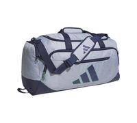 adidas Defender 5 - Borsa da mare grande, 100 litri, Grigio Twill/Blu Scuro/Verde Semi-Corto, Taille unique, Defender 5 - Borsone da palestra, 59 l, taglia M