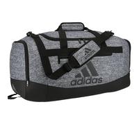 adidas Defender IV Medium Duffel, Borsone Unisex-Adulto, Maglia Onix Grigio/Nero, Taglia Unica