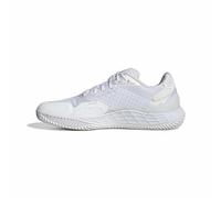 Scarpe da tennis da uomo Adidas Defiant Speed 2 M Clay - footwear white/core black/green one - Bianco (48)
