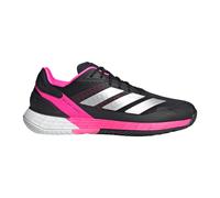 Scarpe da tennis da uomo Adidas Defiant Speed 2 M - black/grey/pink - Nero (46 2/3)