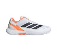 Adidas Scarpe da tennis da uomo Defiant Speed 2 M – Cloud White/Core Black/Lucid Orange 44 2/3