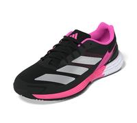 adidas Defiant Speed 2 Tennis Shoes, Scarpe Uomo, Core Black/Silver Met./Core Black, 41 1/3 EU