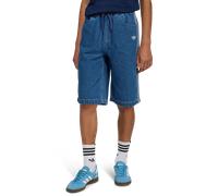 Adidas Denim Jorts Bambini - Pantaloncini Blu - Taglia 135 - 140 CM - Twill di Cotone Blue 135 - 140 CM