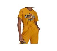 Adidas Disney Bambi giallo cotone t-shirt da donna XXS