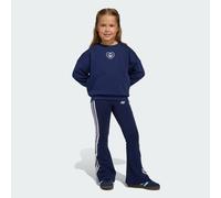 ADIDAS DISNEY CREW FLARED LEGGINGS SET Night Indigo 5-6A