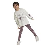 adidas Disney Minnie And Daisy Joggers Tuta da Allenamento, Owhite/Shafig/Precri, 5-6 Years Bambine e Ragazze