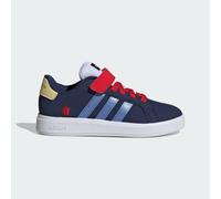 adidas Disney Snow White Grand Court 00s per bambini e bambine Dark Blue / Blue Fusion / Better Scarlet 30 1/2