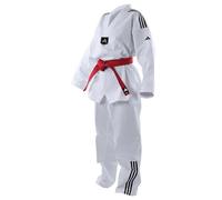 adidas Dobok Adiclub 3S - Revers bianco