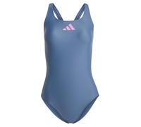 adidas Donna 3 Bar Logo Swimsuit, Preloved Ink / Preloved Purple, 34