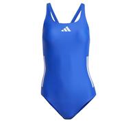 Adidas Donna 3 Stripes C-Back Swimsuit, Semi Lucid Blue/Violet Tone, 38
