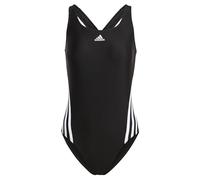 adidas - Swim - Costume da bagno nero con 3 strisce W36