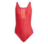 Costume da bagno 3-Stripes V-Back Pure Ruby / Lucid Red 52