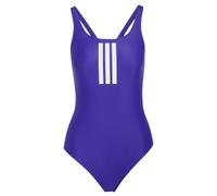 Adidas 3 Stripes V-back Swimsuit Viola 42 Donna