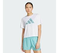 adidas Donna adi365 Running Essentials Brand Love Tee, White, L