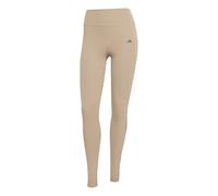 adidas Donna adidas Optime 3-Stripes Full Length Leggings, chalky brown, XS