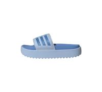 adidas Donna Adilette Platform Slides, Blue Dawn/Blue Fusion/Blue Fusion, 42 EU