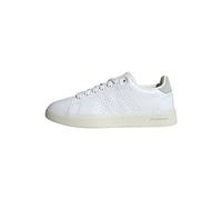 adidas Donna Advantage Premium Leather Shoes, Cloud White / Cloud White / Silver, 41 1/3 EU