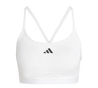 Reggiseno sportivo Aeroreact Training 3-Stripes White M