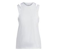adidas Donna AEROREADY Train Essentials 3 Bar Logo Tank Top, White, L