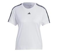 T-shirt adidas AEROREADY Train Essentials 3 strisce manica corta bianco nero donna - XS