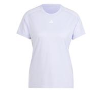 adidas Donna AEROREADY Train Essentials Minimal Branding Crewneck Tee, Violet Tone/White, XS