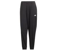 adidas Donna AEROREADY Train Essentials Minimal Branding Woven Pants, Black/White, 3XL Tall