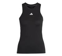 adidas Donna AEROREADY Train Essentials Regular 3-Stripes Tank Top, Black/White, XXL