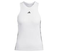 adidas Donna AEROREADY Train Essentials Regular 3-Stripes Tank Top, White/Black, S