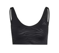 adidas - Women's All Me Essentials Graphic Light Support - Reggiseno sportivo S nero