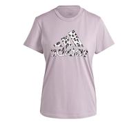 adidas Donna Animal Print Graphic Tee, preloved Fig, M