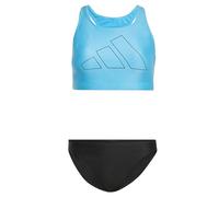 adidas Donna Big Bars Bikini, Blue Burst/Black, 34
