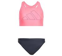 adidas Donna Big Bars Bikini, Lucid Pink/Legend Ink, 46