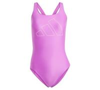 adidas Donna Big Bars Swimsuit, Purple Burst, 36