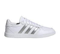 adidas Donna BREAKNET Sleek Shoes, Ftwr White/Silver Met./Ftwr White, 39 1/3 EU