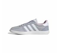 adidas Donna BREAKNET Sleek Shoes, Halo Silver/Ftwr White/Grey Two, 41 1/3 EU