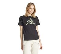 adidas Donna Camo Graphic Tee, Black, M