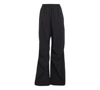 adidas Donna City Tech Woven Parachute Pants, Black, M