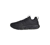 adidas Donna Cloudfoam Flex Elastic Laces Shoes, Core Black/Core Black/Carbon, 37 1/3 EU