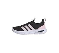 adidas Donna Cloudfoam Flex Sock Shoes, Core Black/Almost Pink/Clear Pink, 44 EU