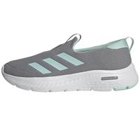 Adidas Donna Cloudfoam Move Lounger Shoes, Grey/Semi Flash Aqua/Cloud White, 40 2/3 EU