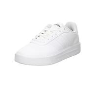adidas Donna Court Platform Shoes, Cloud White / Cloud White / Core Black, 40 EU
