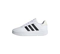 adidas Donna Court Platform Shoes, Cloud White / Core Black / Chalk White, 39 1/3 EU