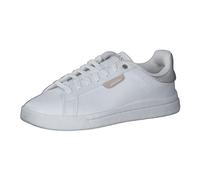 adidas Donna Court Silk Shoes, Cloud white/Cloud white/taupe met, 38 2/3 EU
