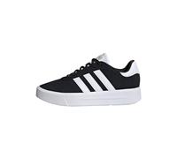 adidas Donna Court Silk Shoes, Core Black / Cloud White / Cloud White, 38 2/3 EU