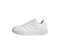 adidas Donna COURTBLOCK Shoes, Ftwr White/Ftwr White/Ftwr White, 37 1/3 EU
