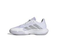 adidas Donna CourtJam Control Tennis Shoes, Cloud White / Silver / Cloud White, 38 EU